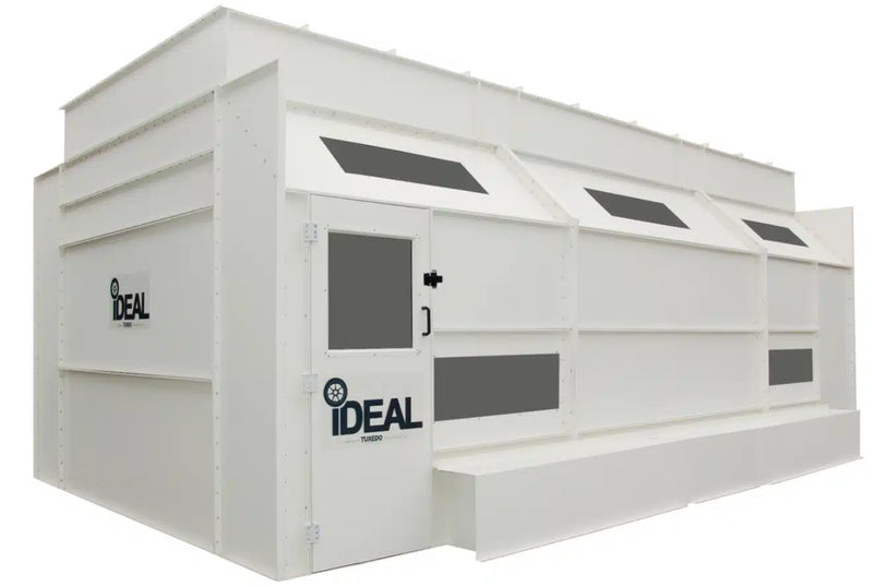 iDEAL Side Down Draft Paint Spray Booth PSB-SDD26B-AK