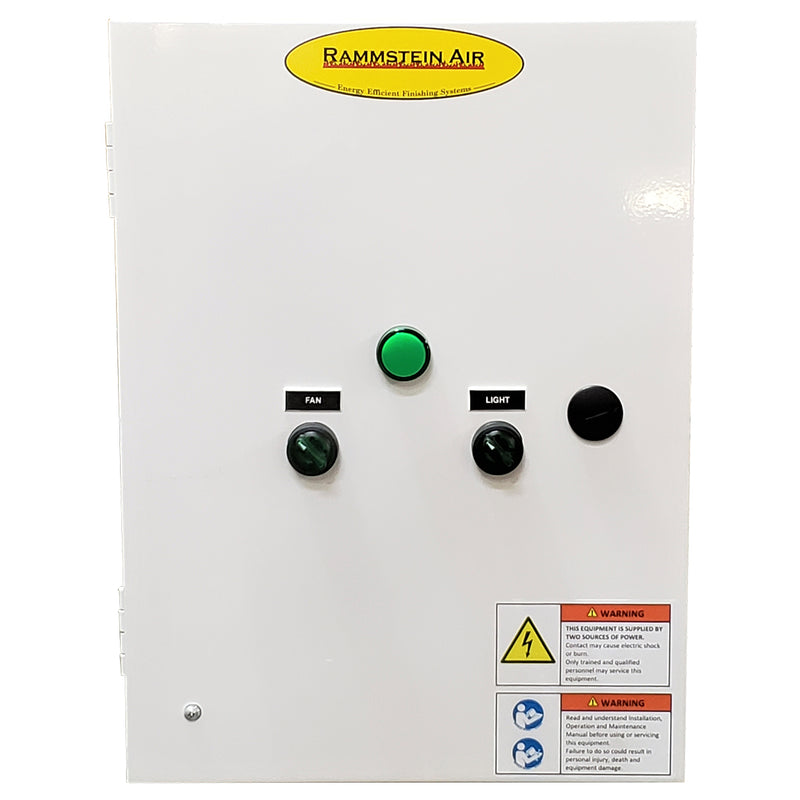 iDEAL Semi Down Draft Paint Spray Booth PSB-SEMIDD26B-AK