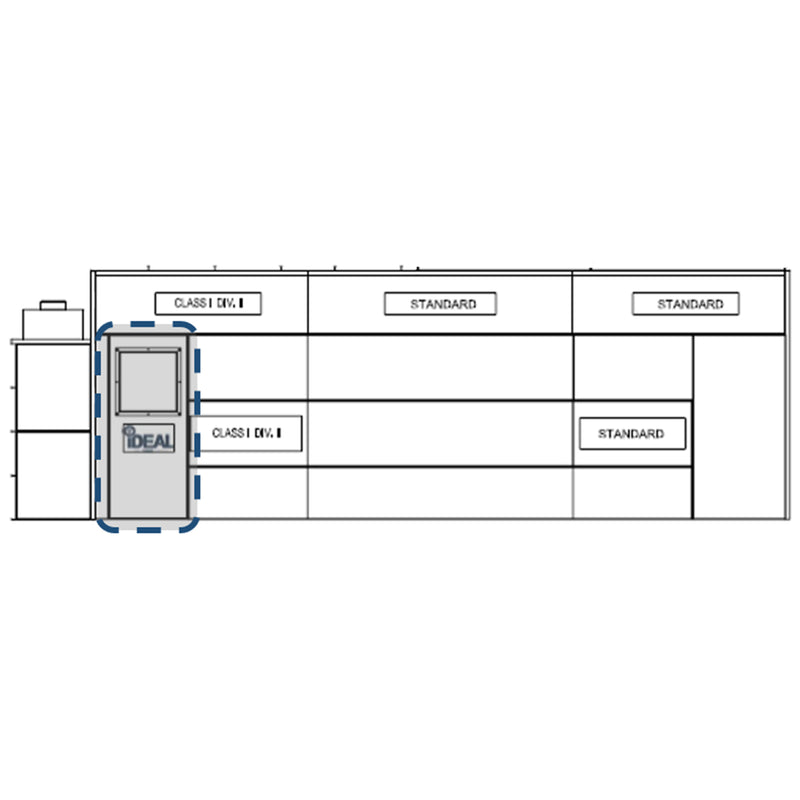 iDEAL PSB Side & Semi Personnel, Side Door Kit Assembly PSB-SSDD-PSDK-AK