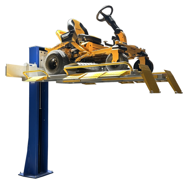 iDEAL SC-2K-UTV-X 2,000lb Single Column UTV & Mower Storage / Service Lift