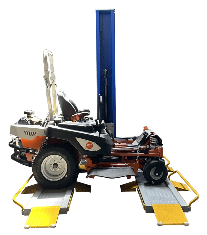 iDEAL SC-2K-UTV-X 2,000lb Single Column UTV & Mower Storage / Service Lift