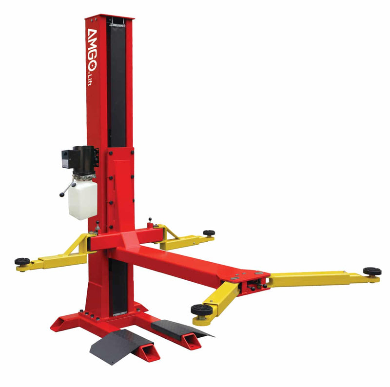 AMGO SL-7 7,000 lb Single Post Lift