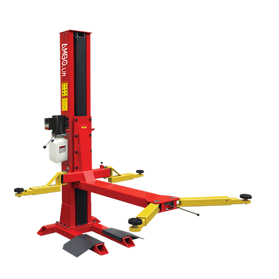 AMGO SL-7 7,000 lb Single Post Lift