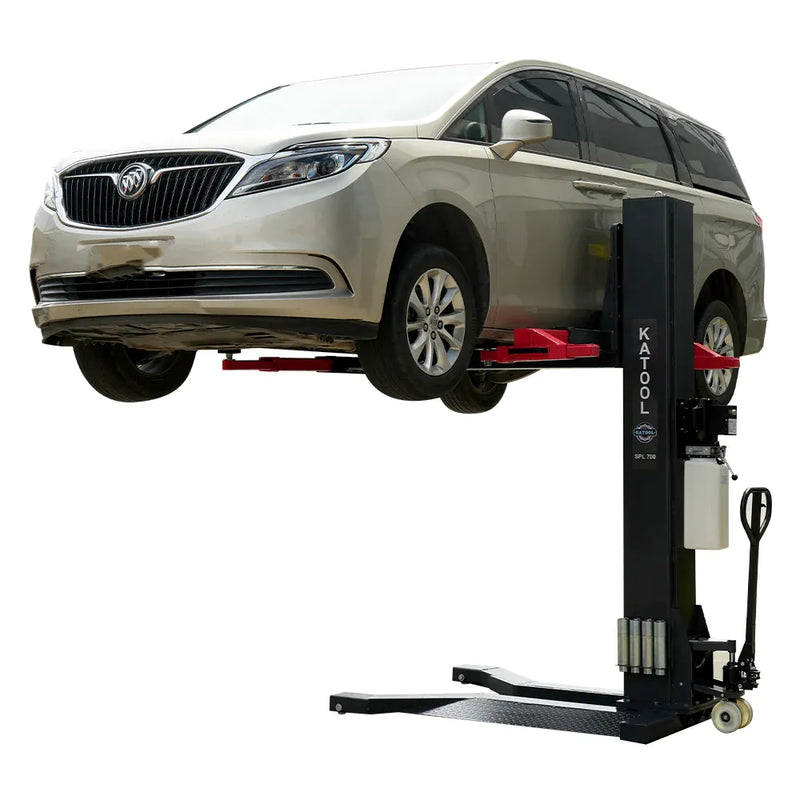 KATOOL KT-SPL700 Single Post Lift 110v Hydraulic Portable Lift