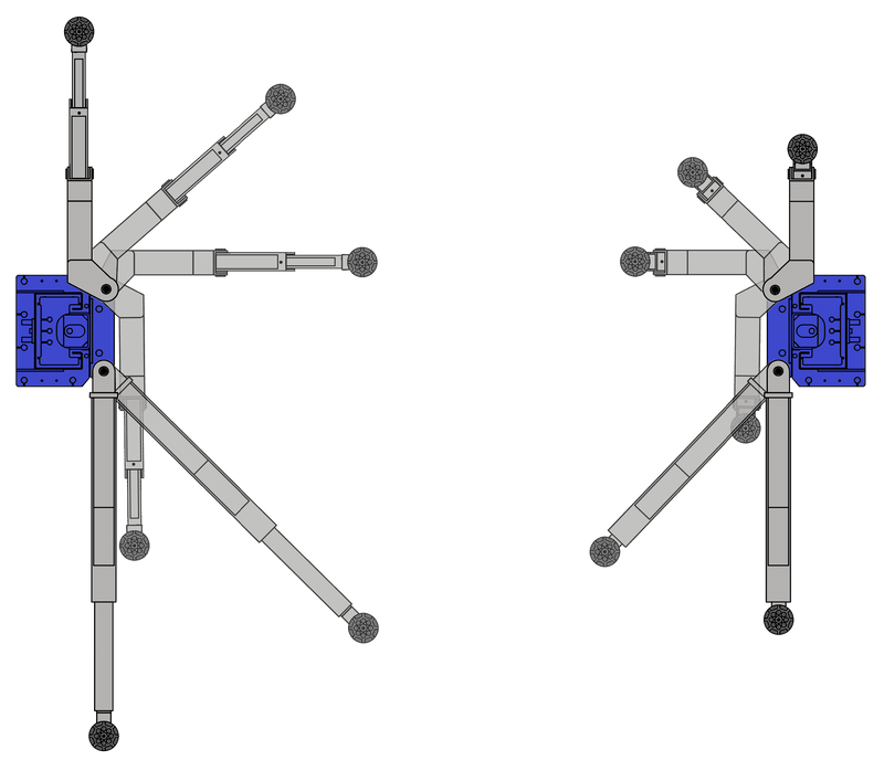 iDEAL - TP10KAC-DX 10,000 lb 2-Post Clearfloor Lift