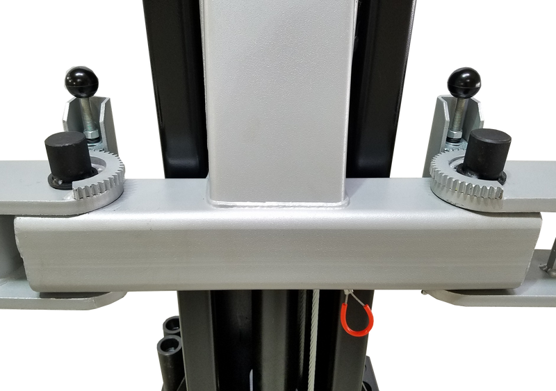 TUXEDO 9,000 lb 2-Post Clear Floor Lift TP9KAC-TUX