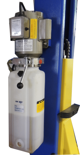 WL9KSCX 9,000 lb 2-Post Clear Floor Symmetric Lift