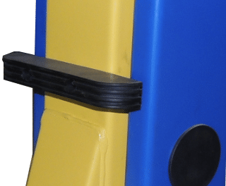 WL-9KACX 9,000 lb 2-Post Clearfloor Asymmetric Lift