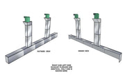 Truck Side Down Draft Paint Booth PBTSDD161734
