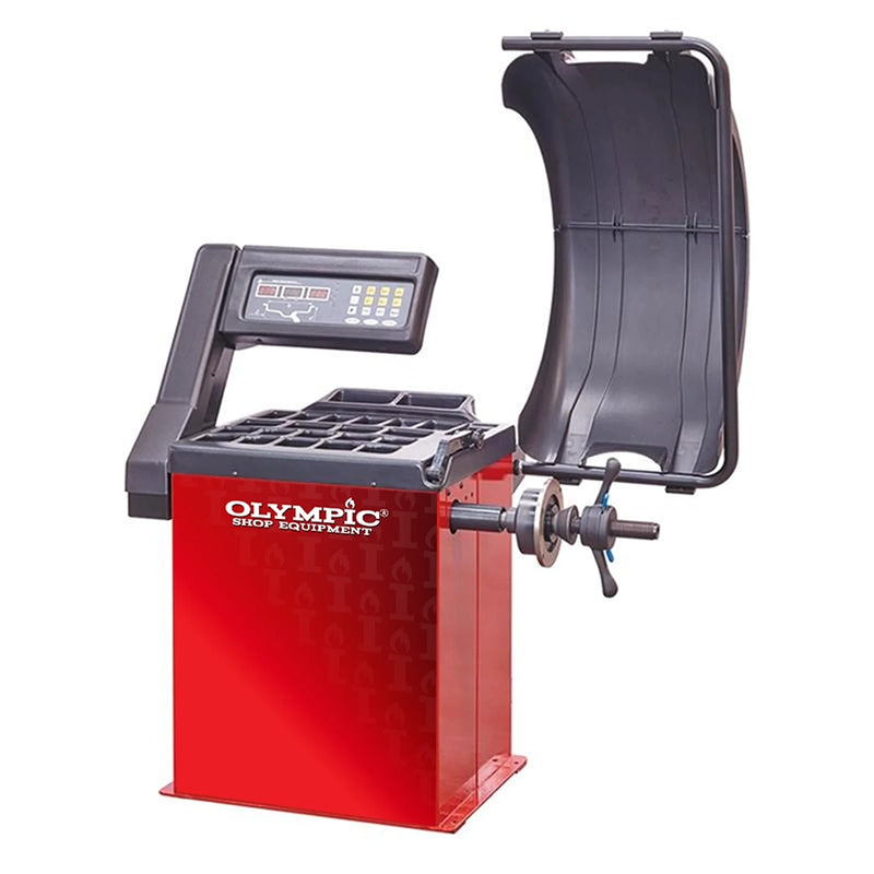 Olympic W810 Direct Drive 2D Wheel Balancer / Computerized / 2D LCD Display