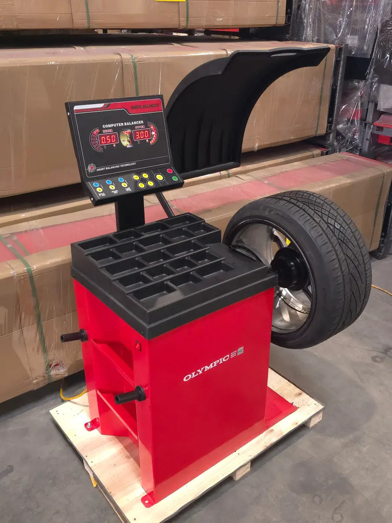 Olympic W820 Direct Drive Wheel Balancer / Computerized / Laser Equipped