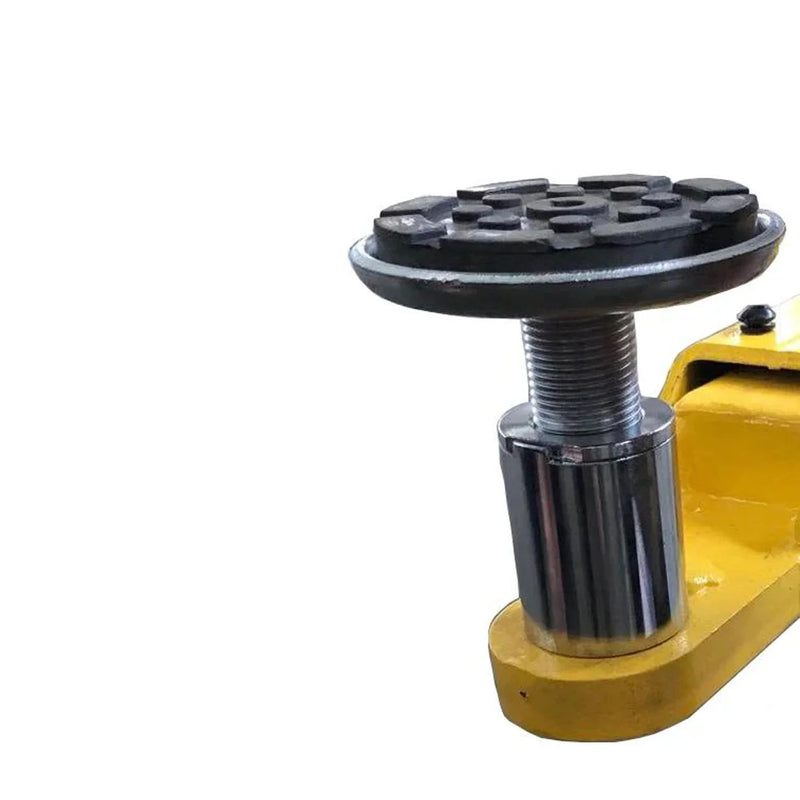 WL-10ASY adjustable screw pad with rubber contact pad on a steel extension