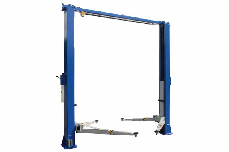 WL11KC-DX 11,000 lb 2-Post Direct Drive Clear Floor Bi-Symmetric Lift
