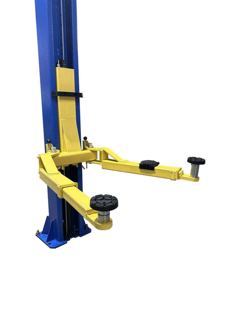 WL-9KACX 9,000 lb 2-Post Clearfloor Asymmetric Lift