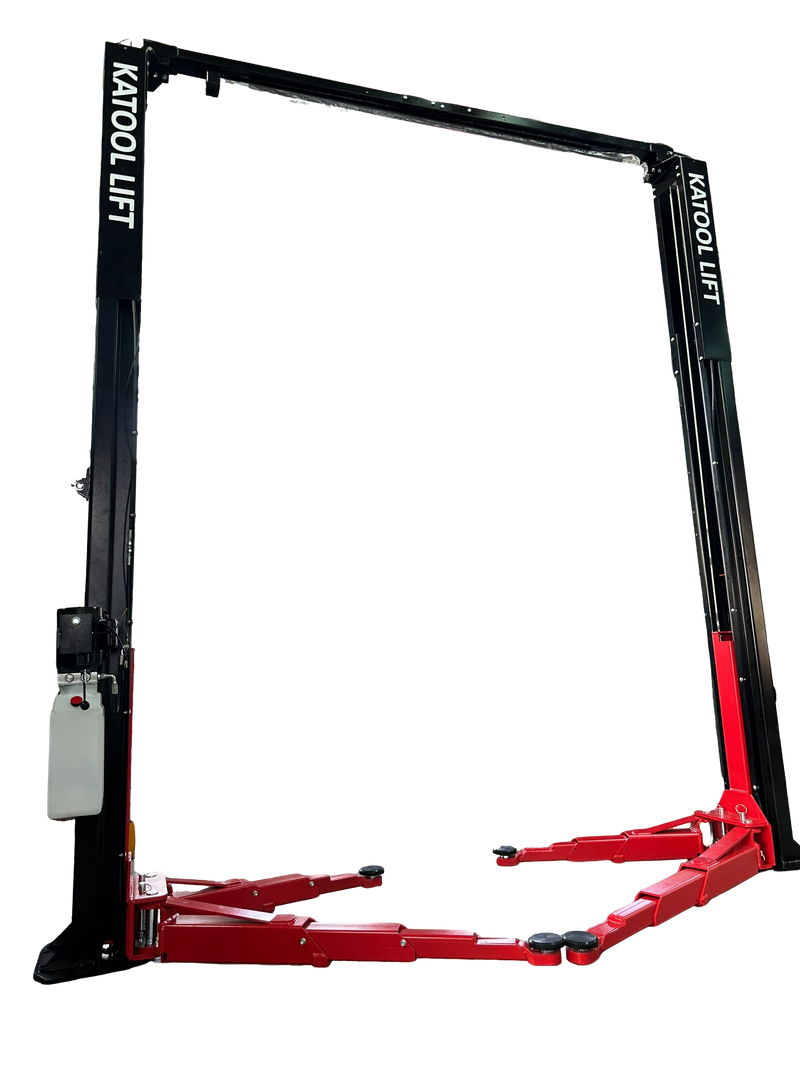 KATOOL KT-ZL110M two-post lift detail view