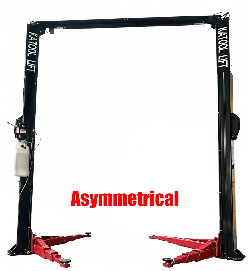 KATOOL KT-ZL110M two-post lift detail view