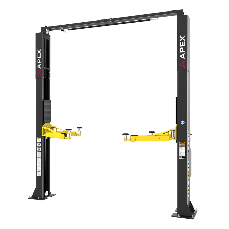 APEX AL10C Two Post Car Lift - 10,000-Lb Capacity