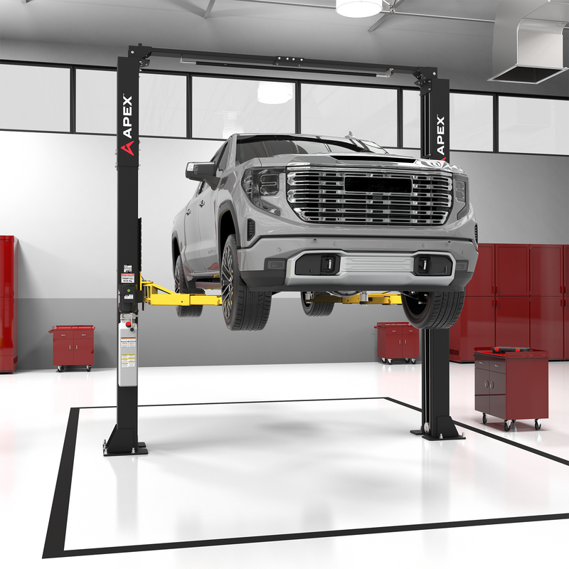 APEX AL10C Two Post Car Lift - 10,000-Lb Capacity