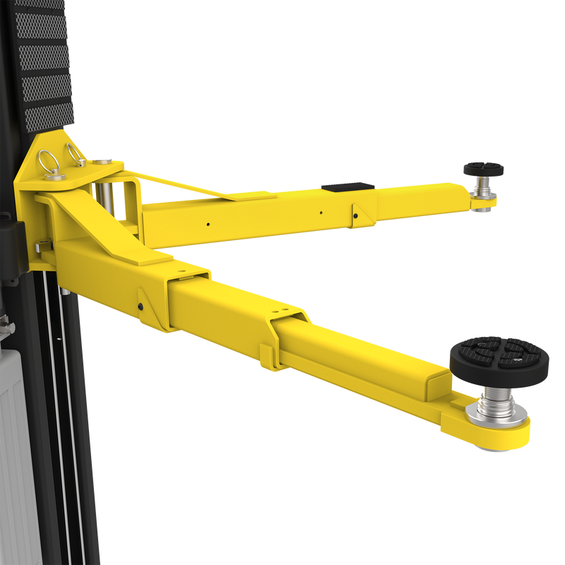 APEX AL9LC Two Post Car Lift - 9,000-Lb Capacity - Floorplate