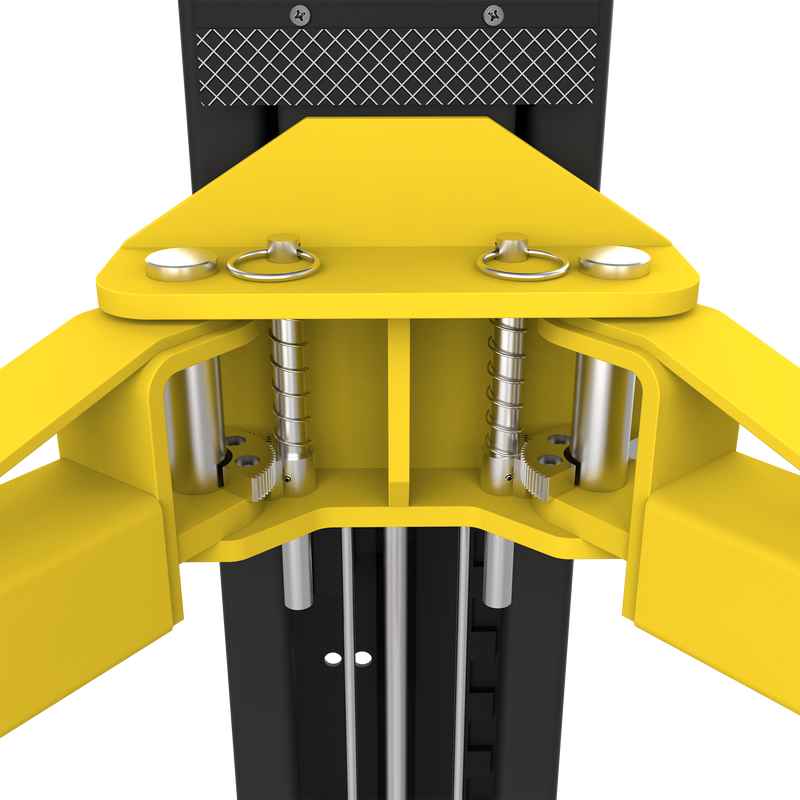 APEX AL9LC Two Post Car Lift - 9,000-Lb Capacity - Floorplate