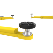 APEX AL9LC Two Post Car Lift - 9,000-Lb Capacity - Floorplate