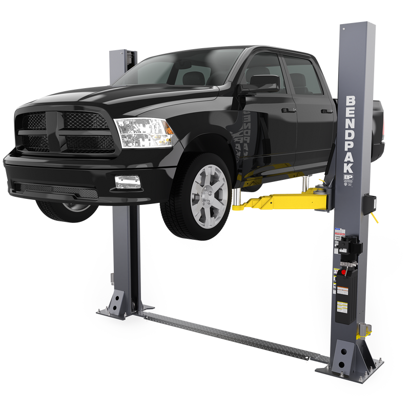 BendPak 12APF Open-Top Two-Post Lift for Low Ceilings - 12,000 lb Capacity