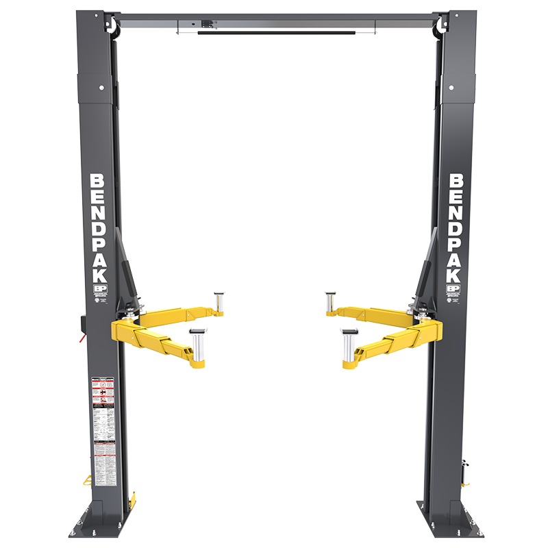 BendPak 12APX-192 Two Post Car Lift - 12,000-Lb Capacity - High Rise, 192" Extended Height