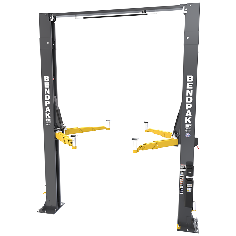 BendPak 12APX-192 Two Post Car Lift - 12,000-Lb Capacity - High Rise, 192" Extended Height