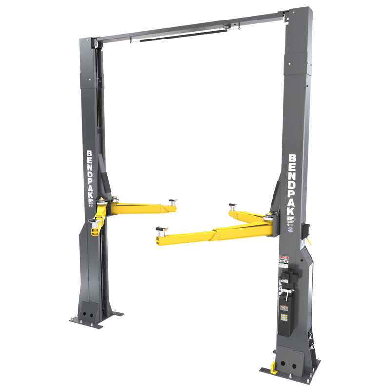 BendPak 16AP-192 Super-Duty Two Post Car Lift - 16,000-Lb Capacity - 192" Extended Height