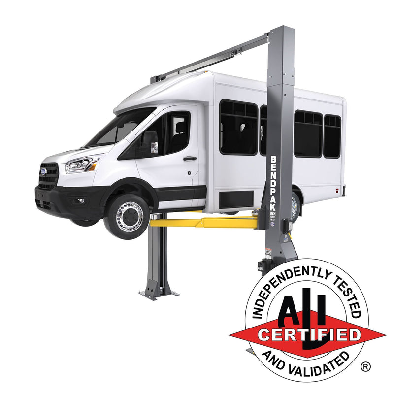 BendPak 16AP-192 Super-Duty Two Post Car Lift - 16,000-Lb Capacity - 192" Extended Height