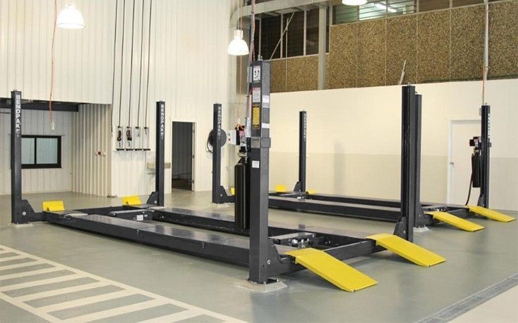 BendPak HDS-14LSXE Extended 4-Post Alignment Lift - 14,000-lb. Capacity