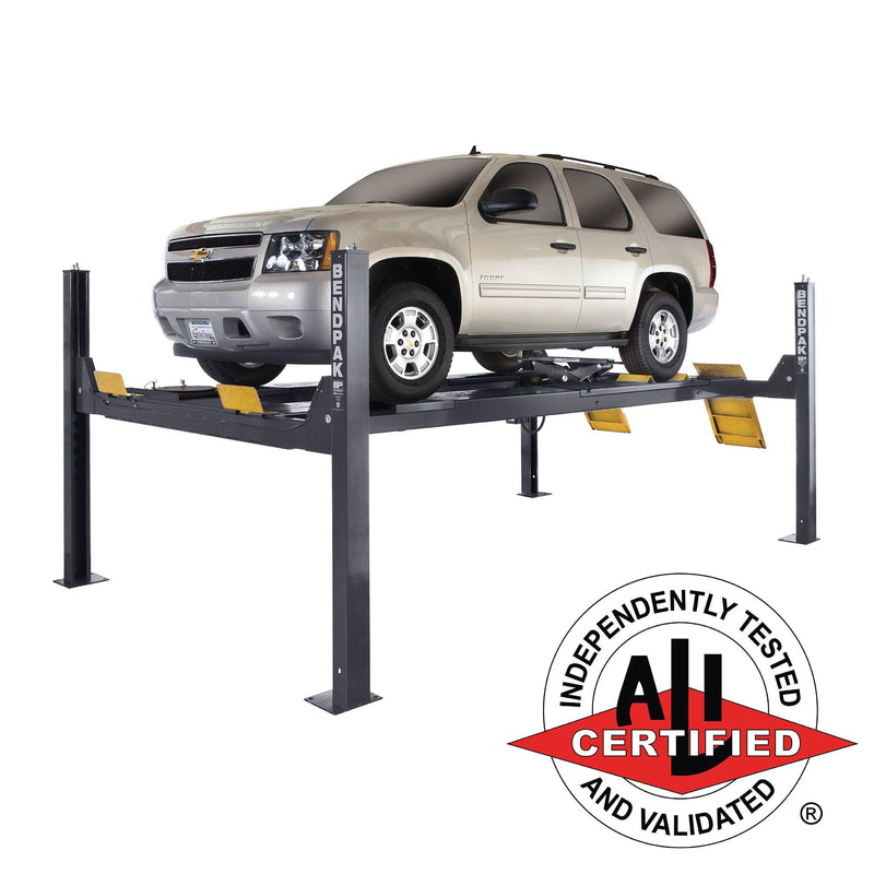 BendPak HDS-14LSXE Extended 4-Post Alignment Lift - 14,000-lb. Capacity