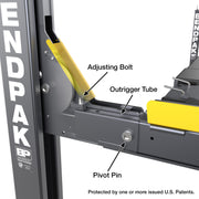 BendPak HDSO14AX Open-Front Alignment Lift - 14,000-lb. Capacity