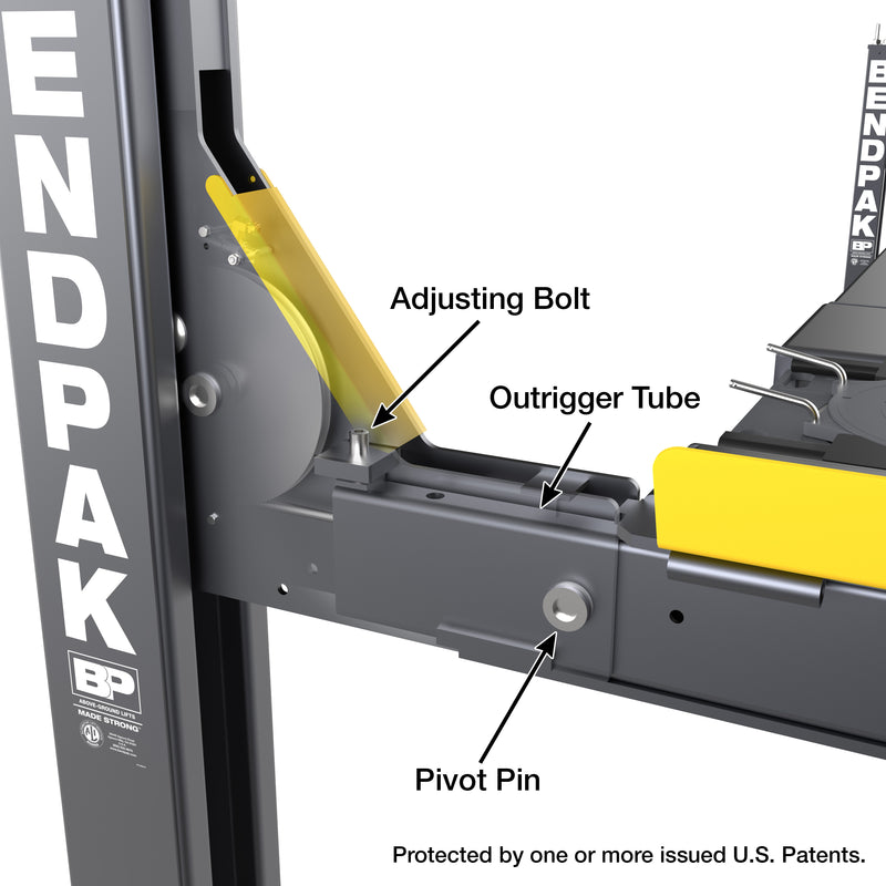 BendPak HDSO14AX Open-Front Alignment Lift - 14,000-lb. Capacity