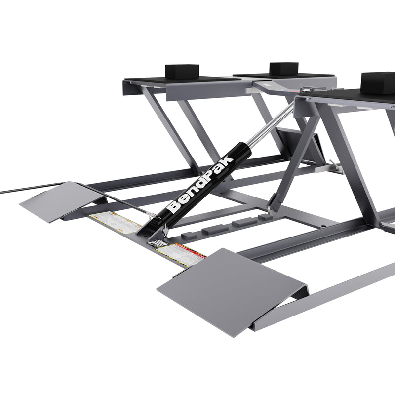 BendPak LR-60P portable scissor lift fixed ramps