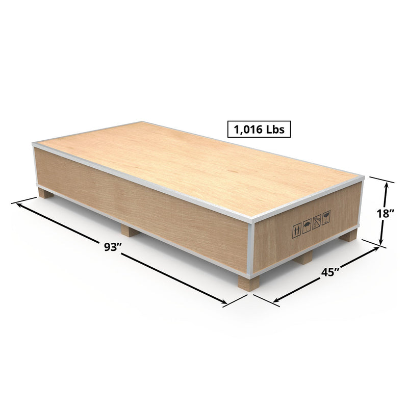 BendPak MDS-6EXT packaging dimensions and weight