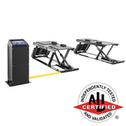 BendPak P-9000LTF ALI-certified flush-mount low-rise scissor lift