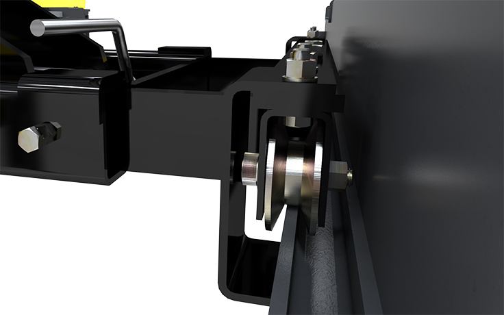 BendPak RJ7W rollers detail