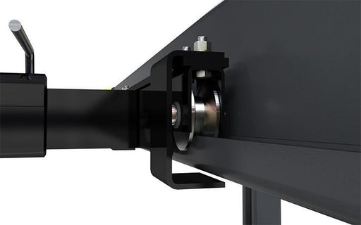 BendPak RJ45LP easy-roll wheels detail