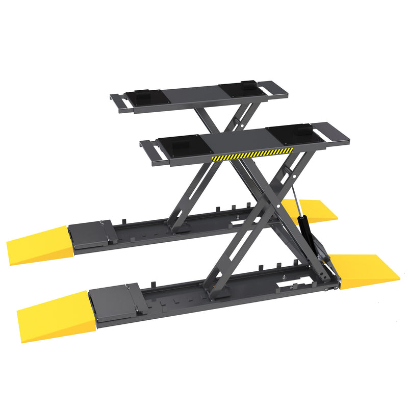BendPak SP-7XE 7,000-lb. full-rise scissor lift for compact shop service