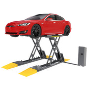 BendPak SP-7XE 7,000-lb. full-rise scissor lift for open-center vehicle service