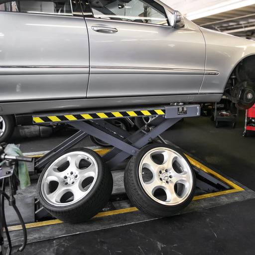 BendPak SP-7XEF full-rise flush-mount scissor lift for tire service