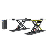 BendPak MDS-6EXF 6,000-lb. flush-mount extended scissor lift with open-center access