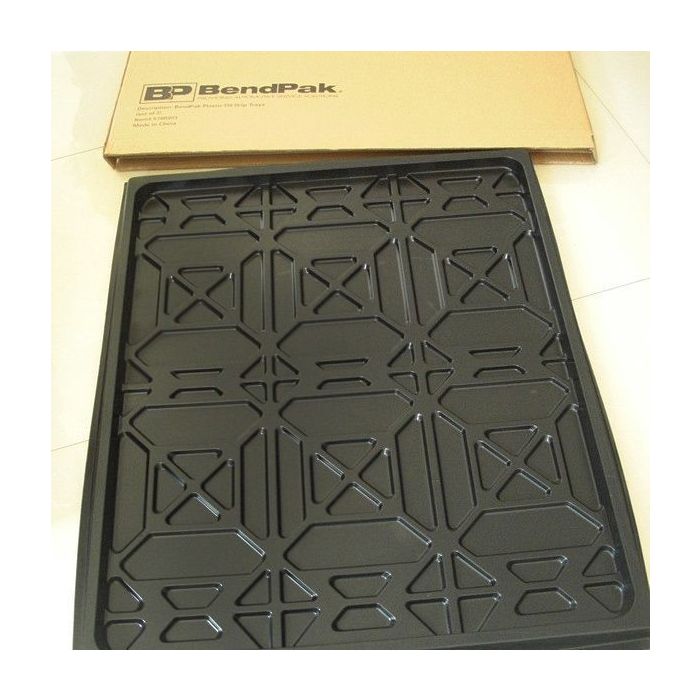 BendPak POLYETHYLENE DRIP TRAY; SET OF TWO