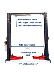 Eagle EAG-12C overall dimensions
