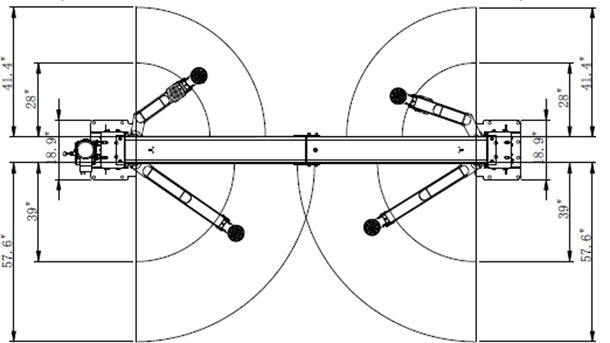 Eagle EAG-9C arm reach