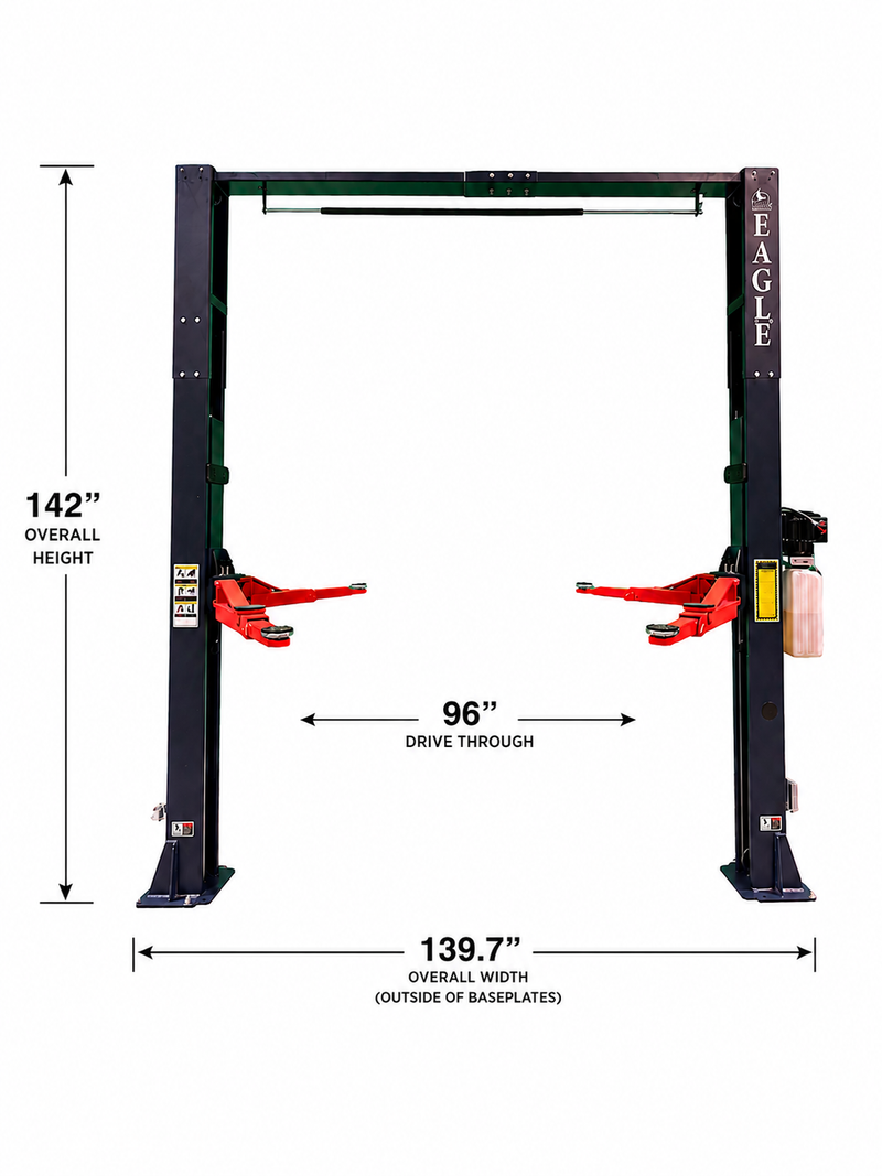 Eagle EAG-9C overall dimensions