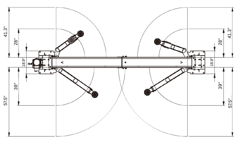 Eagle EAG-9F arm reach