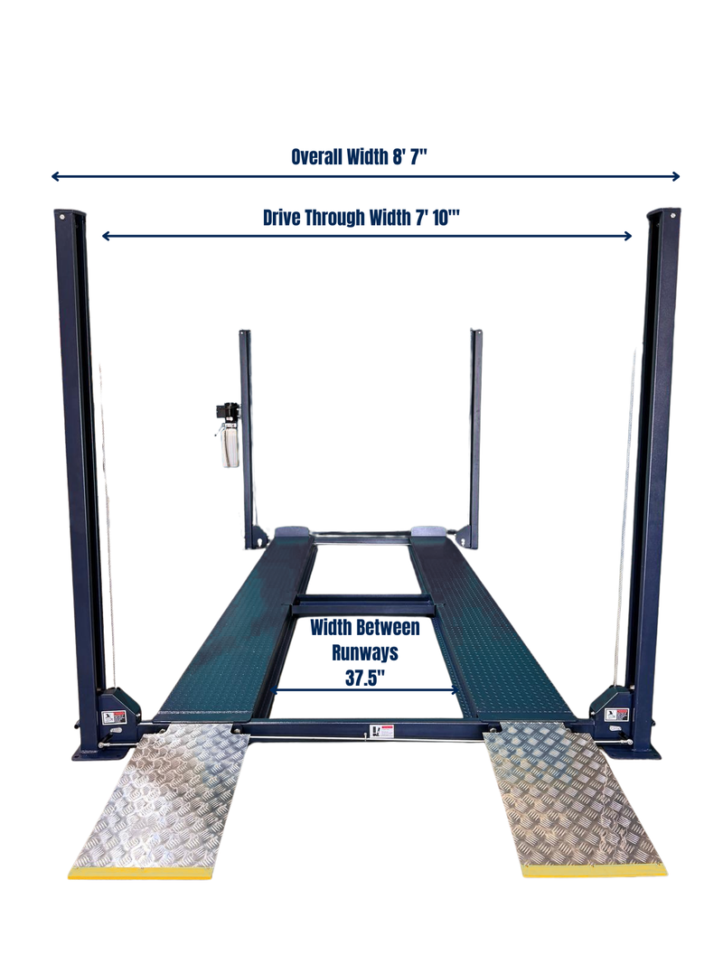 Eagle MS-8000 overall width