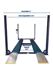 Eagle MS-8000 XLT overall width 109 inches